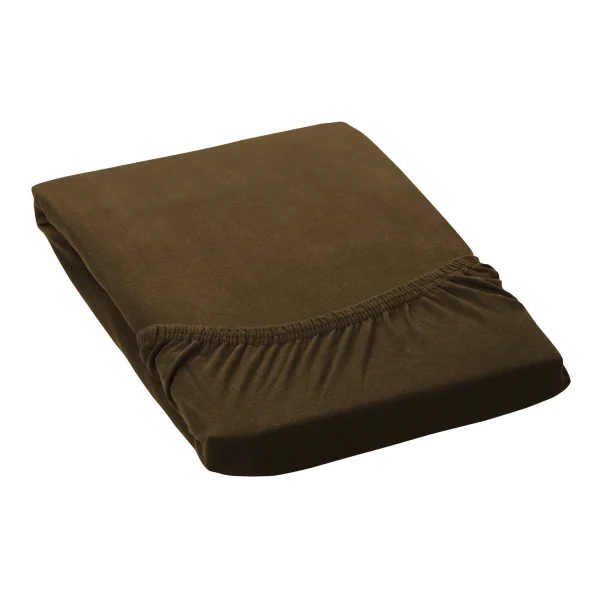 GMD Living Jersey Spannbettlaken JANNEBY Für Babybett In Farbe Schokobraun 1